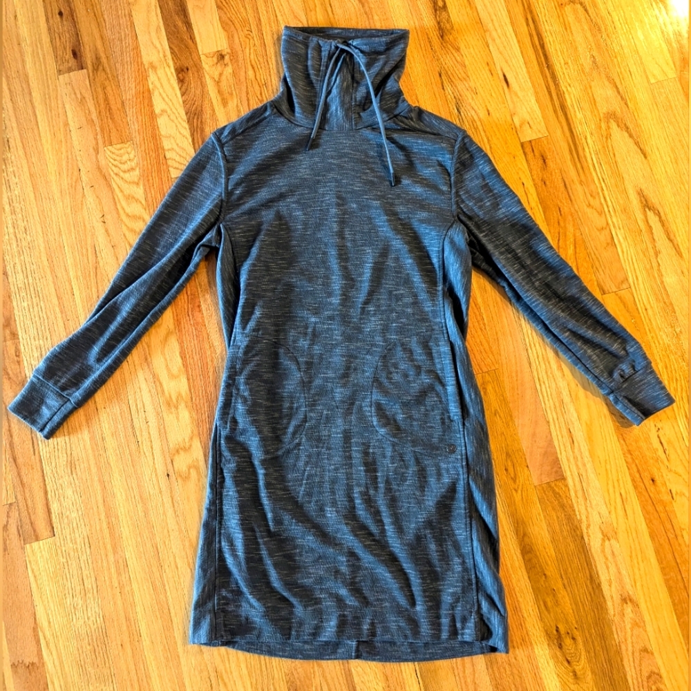 Prana Sunrise Tunic Dress, Grey, Medium